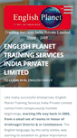 Mobile Screenshot of englishplanetindia.com